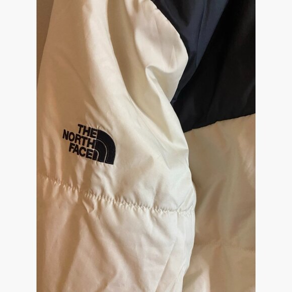 North Face Color Block Ladies Insulated Jacket Lightweight Company Logo Large - Picture 3 of 9